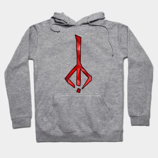 Bloodborne - Hunter Rune (Polygonal with black outline) Hoodie